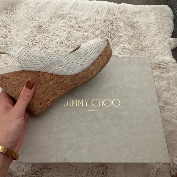 JIMMY CHOO WEDGES SIZE 40 - Picture 4 of 6